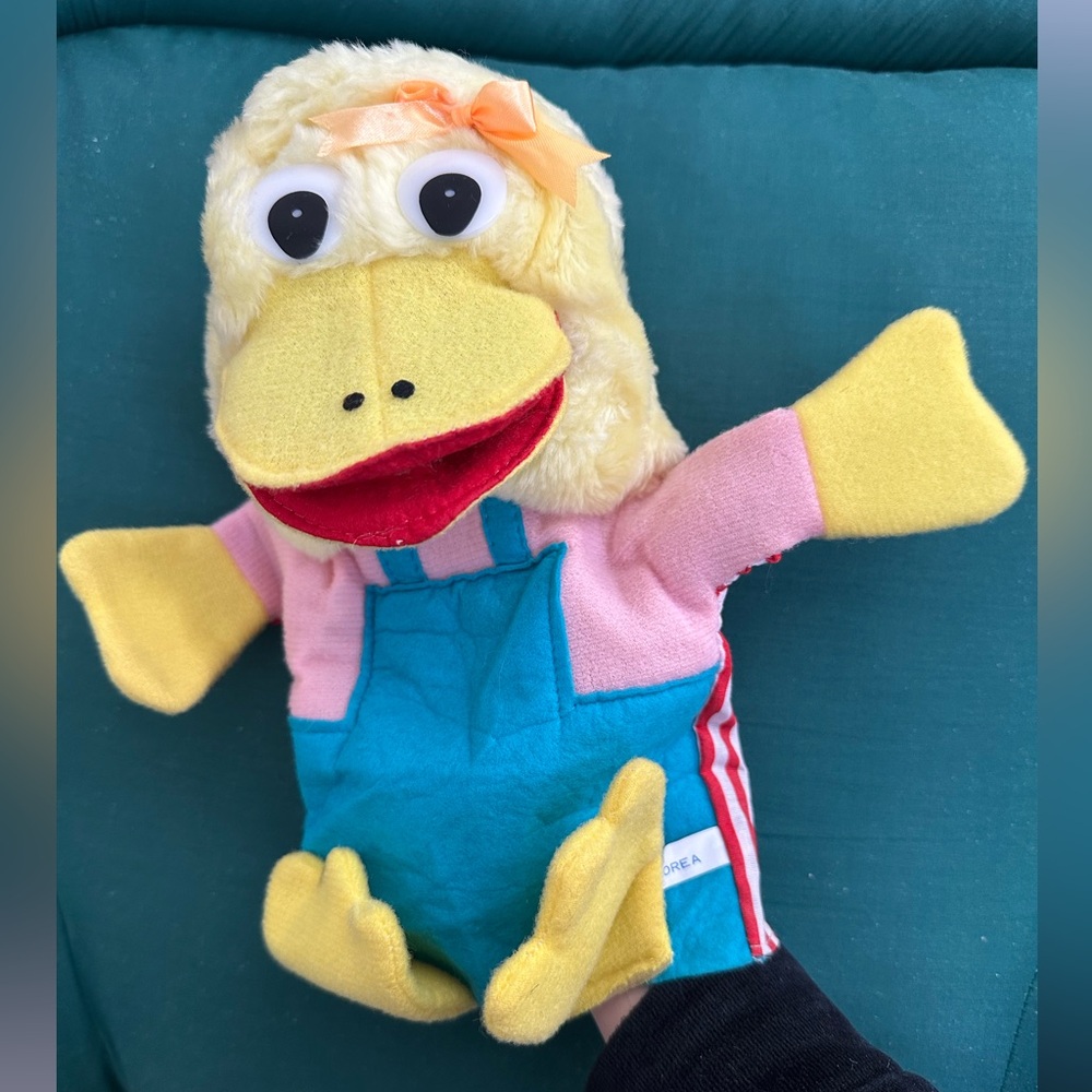 Vintage Duck Hand Puppet